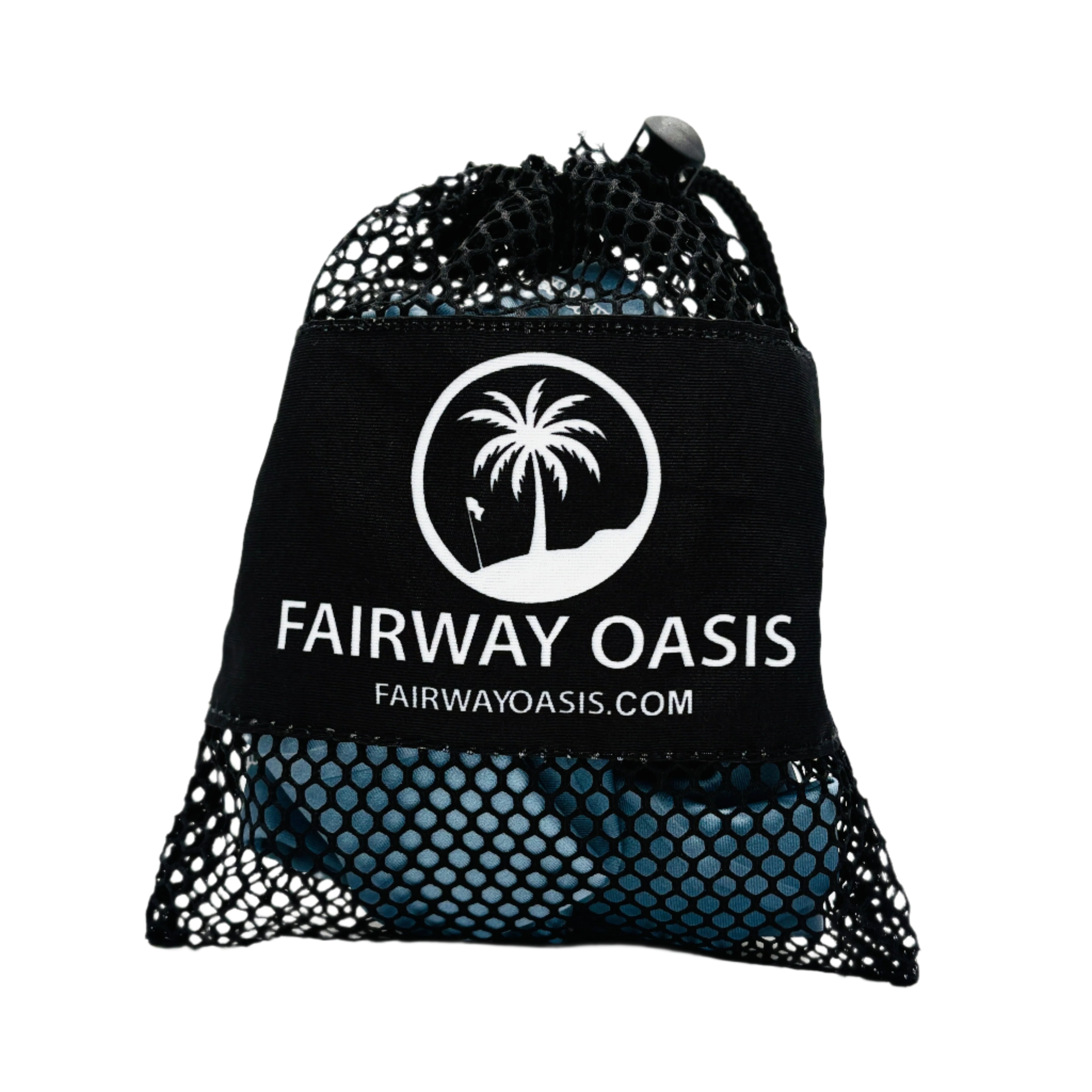 Black Travel arm sleeve bag on white background